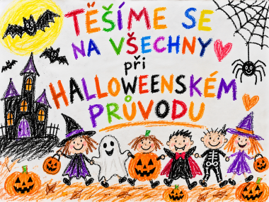HALLOWEENSKÝ průvod obcí