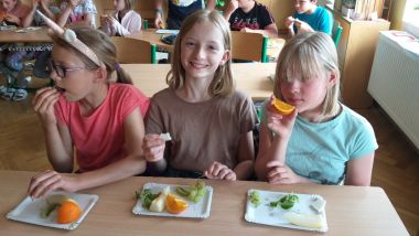 Ochutnávka Projekt "Ovoce do škol"