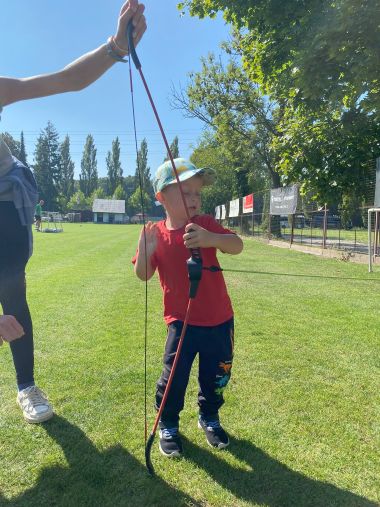 Sportovní dopoledne na Polabanu Nymburk - projekt "Aktivní září"
