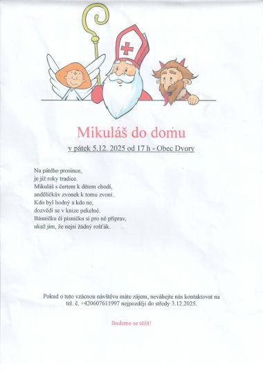 Mikuláš do domu